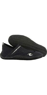 2023 Rip Curl Junior Reefwalker 1.5mm Wetsuit Shoes WBO9AJ - Black